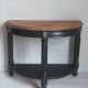 Table d'appoint demi-lune