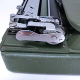 Rooy portable typewriter 1950s khaki metal