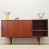 Teak highboard, Danish design, 1960s, production: Denmark