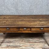 Large Louis Philippe period table or desk in solid wood circa 1830