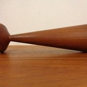 Large Teak Candleholder from Anri Form, Italy, 1960s