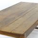 Table à manger en chêne antique de ferme française rustique