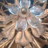 Florentine wall light or ceiling light by Banci Firenze, 1970s Maison Baguès.