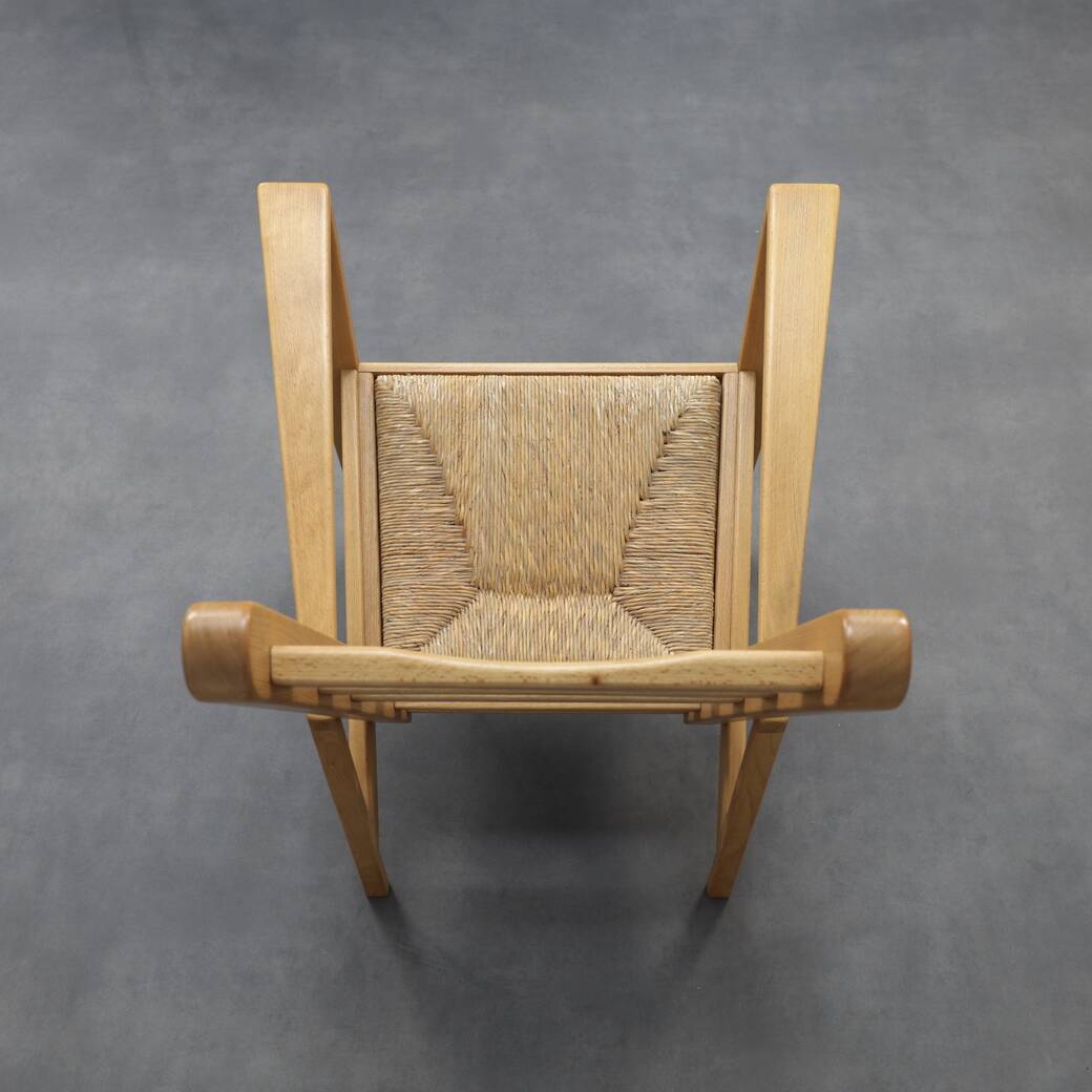 Rare “Sedus” armchair by Wim Mulder for Meubelatelier Allerhanden, Netherlands, 1980s