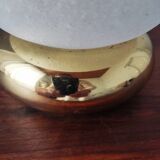 Vintage bubble glass globe lamp