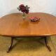 Table à manger extensible en teck oval Sutcliffe de Todmorden des années 1960
