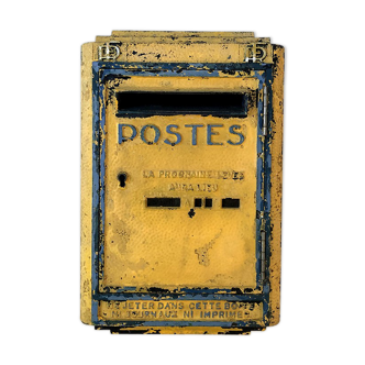 Boites aux lettre de la poste vintage, 1950