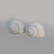 Set Sel & Poivre en Céramique Sculptée