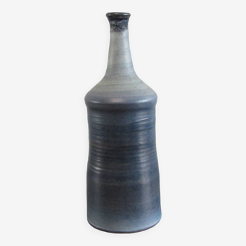 Blue ceramic soliflore vase "Ludovic'