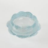 Glass bowl, Danish design, 1980s, manufacturer: Holmegaard, designer: Sidse