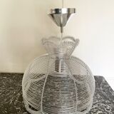 Wired metal suspension