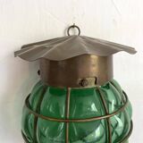Marine lantern wall lamp in blown glass