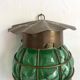 Marine lantern wall lamp in blown glass