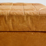 Modular leather sofa set