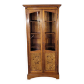 Bibliothèque Art nouveau en sapin