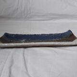 Pocket empty ravier rectangular ceramic enamelled spirit seaside