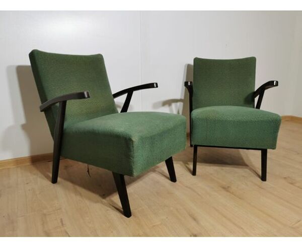 Fauteuils vintage de Tchécoslovaquie