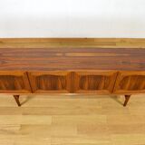 Vintage 1960s Scandinavian Sideboard in Rio Rosewood