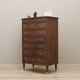 Commode en noyer, design danois, années 1960, production : Danemark