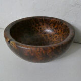 2 wooden bowls turned
