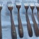 Art deco cutlery set in silver metal rex , 35 pieces