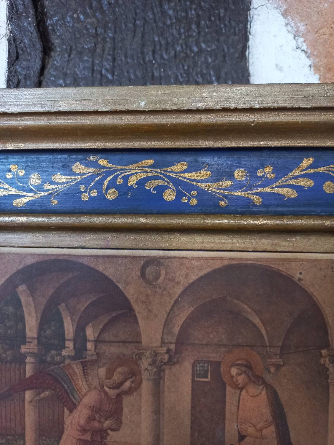 Religious frame painting