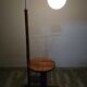 Art Deco Floor Lamp in Wood