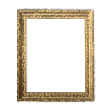 Old wooden frame and gilded stucco 50x60