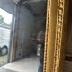 Louis XVI mirror in gilded wood, 18th century.