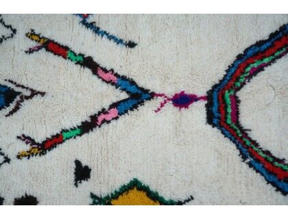 Colorful Berber carpet 260x152cm