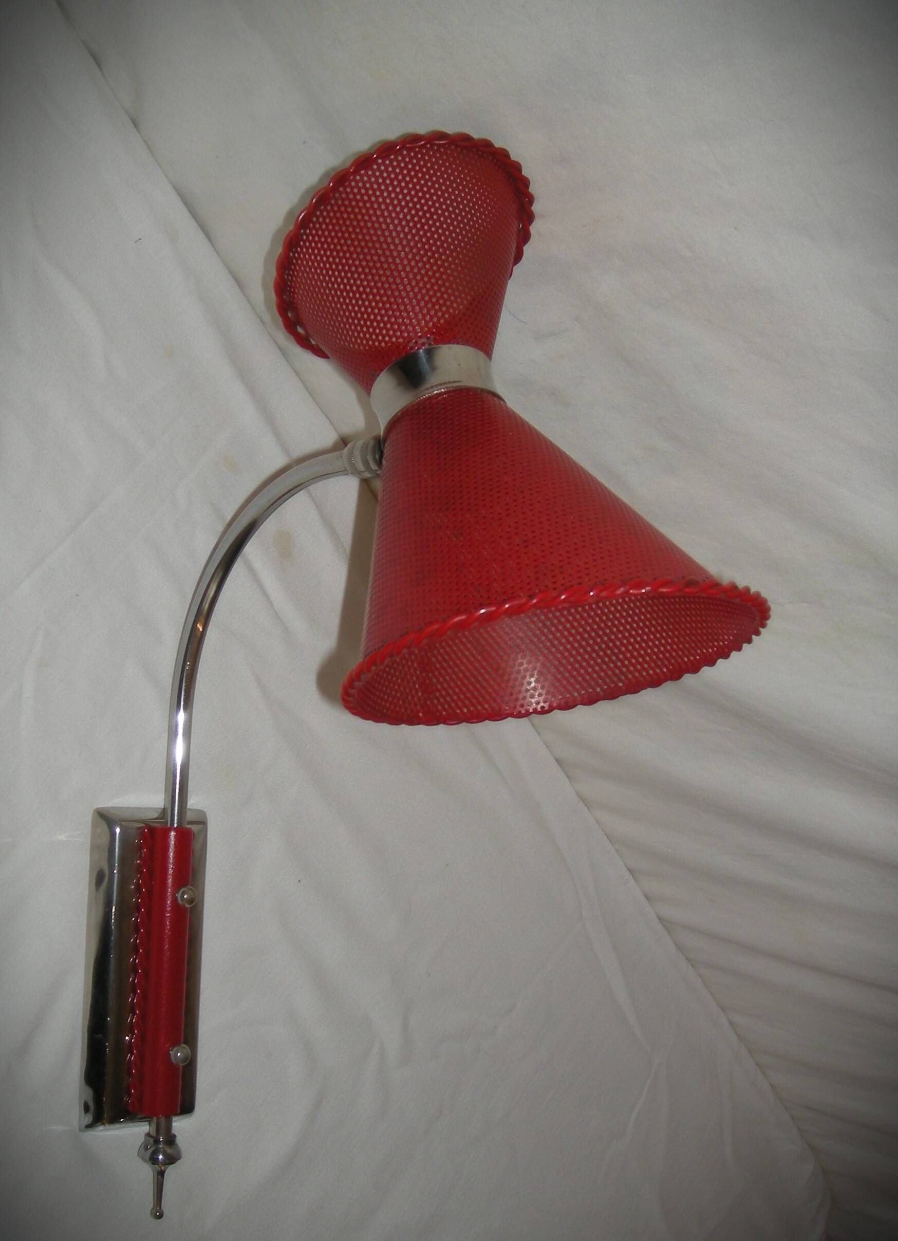 Diabolo wall light from the 50s