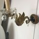 Pair of Empire style wall lights