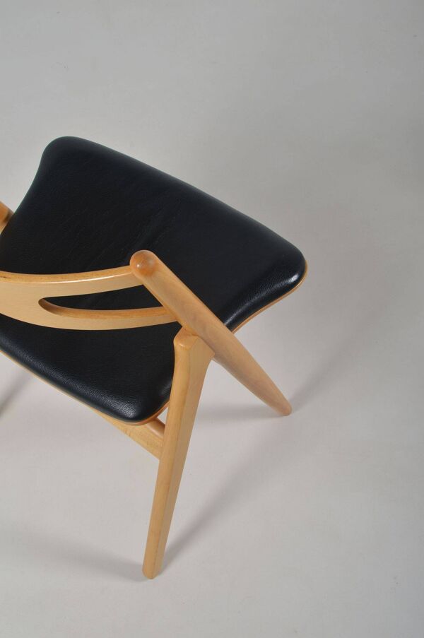 Ensemble de chaises CH-29 Sawbuck conçues par Hans Wegner pour Carl Hansen & Son