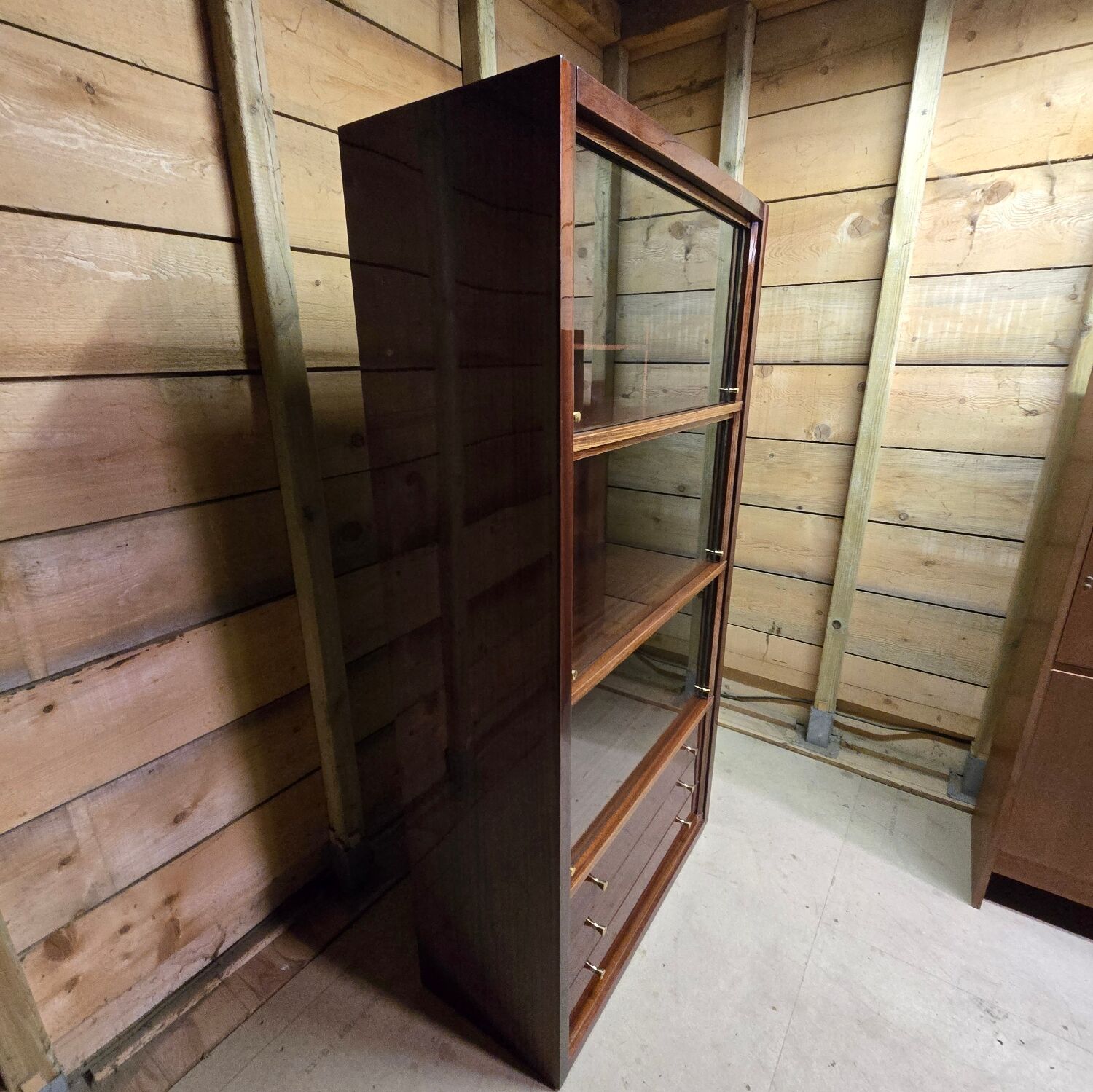 Vintage display cabinet