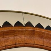 Miroir circulaire par Fratelli Marelli, Italie, années 1950