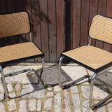 Set of 6 B32 Dining Chairs by Marcel Breuer