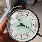 Silvoz vintage mechanical alarm clock