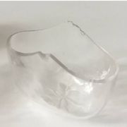 Beautiful pair of Louis XV style silver salt cellars