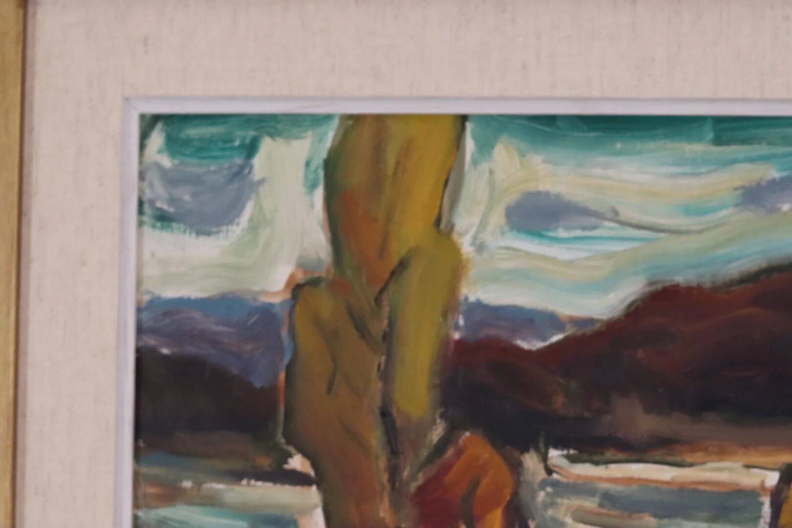 Au bord de la rivière par P.O. Zachrisson