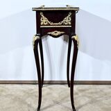 Middle Display Table in Stained Mahogany, Louis XV style, Napoleon III period – Mid-19th century