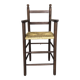 High chair baby wood & mulched seat