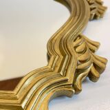 Vintage Gold Rococo Style Mirror