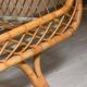 Daybed rattan bench bed 1950