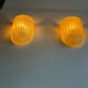 Pair of vintage murano wall lamps, zonca italy 1970