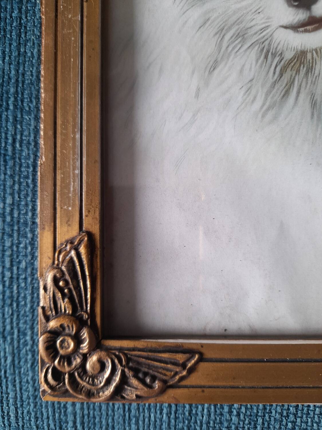 1930s gold frame reproduction by A. Kollin