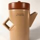 Italian ceramic coffee service set by Lusso Ceramic, 1976, Set of 13
