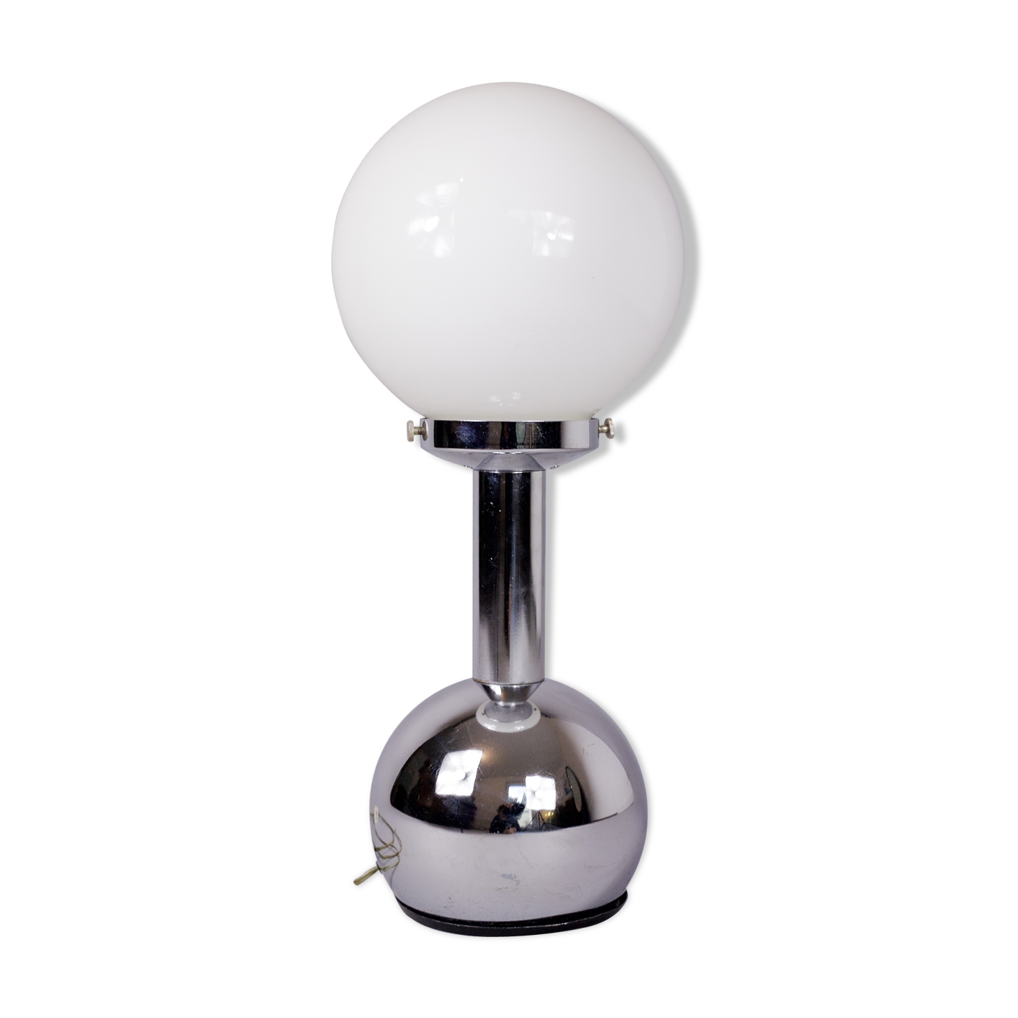 Lamp to ask Goffredo Reggiani stainless steel Italy circa 1970