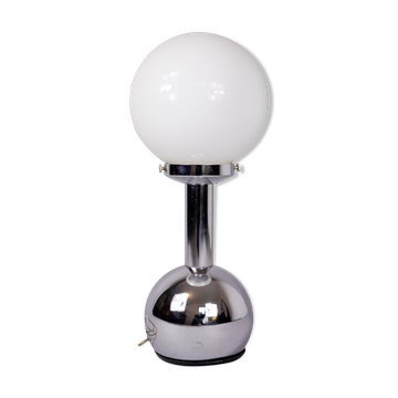 Lampe à poser Goffredo Reggiani acier inoxydable Italie circa 1970