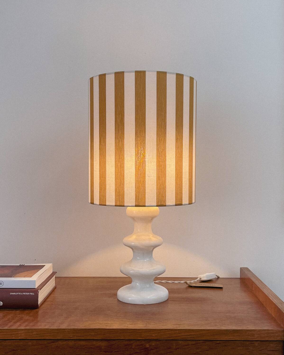 Lampe albâtre