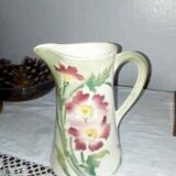 Beautiful antique pitcher signed in slipware